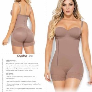 Ann Chery 5168 Melanie Fajas Colombianas Backless Bodyshaper